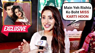 Shivangi Joshi Interview At Yeh Rishta Kya Kehlata Hai Iftar Party 2024 On Anupama Sets EXCLUSIVE [upl. by Shani]