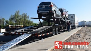 40 foot Metro 4 Car Hauler  Car Trailers for Sale [upl. by Ainessej601]