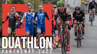 D1 Duathlon  5km Course 20km Vélo 25km Course  Objectif TOP20  Parthenay [upl. by Daile]