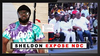 KWADWO SHELDON EXPOSE AND DRAGS NDC AND MAHAMA CALLS THEIR MEETING FAKE  INSIGHTFUL [upl. by Shannen]