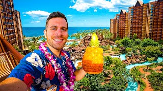 My First Time Visiting Disneys Aulani In Hawaii  Checking Into A OCEAN View 1 Bedroom Villa 2022 [upl. by Angelique]