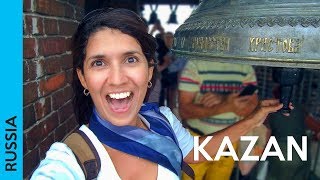 KAZAN Russia  Tour at Bauman Street amp Tatar food travel vlog  каза́нь [upl. by Ariana451]