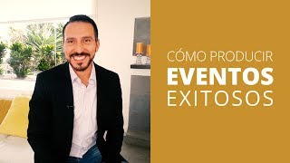 Cómo organizar EVENTOS exitosos 💪🏻 💪🏻 💪🏻 [upl. by Alidis]