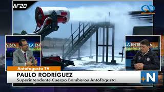 Paulo Rodríguez Superintendente de Bomberos de Antofagasta [upl. by Eilasor]