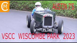 VSCC WIscombe Park 2023 Austin 7s [upl. by Audris]