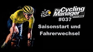 RADSPORT MANAGER 16 Abo Team 037 ◄ Saisonstart und Fahrerwechsel ► Lets Play [upl. by Itsuj]