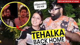 Tehalka Wife Reaction On His Eviction From Bigg Boss 17  Big Boss 17  Big Boss [upl. by Gerrald]