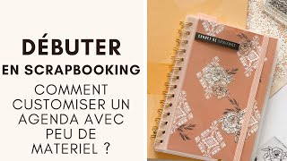 TUTORIEL  Comment customiser un agenda  avec Juliette Scraplife [upl. by Ducan]