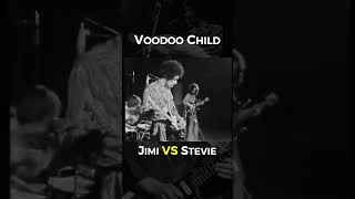 Le face à face Jimi Hendrix VS Stevie Ray Vaughan sur VOODOO CHILD [upl. by Miharba]