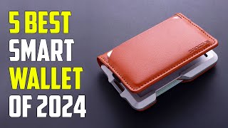 5 Best Smart Wallets for Men 2024  Best Smart Wallet 2024 [upl. by Hayashi]