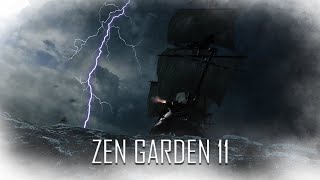 ZEN GARDEN 11 🎵2H de Bruit d’ambiance de bateau pirate  Sound of Pirates ship creaky Wooden storm [upl. by Seravart766]