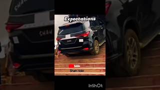 fortuner Expectations vs Reality 🤣🤣status fortuner virai trending status [upl. by Nacim]