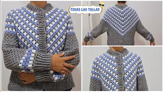 📌 SUETER PONCHO a crochet paso a paso quotTodas las Tallasquot  tutorial para principiantes [upl. by Blaire]