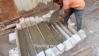 How to make Door and Window lintel on site I How to make lintel [upl. by Hesoj]