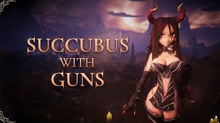 Succubus With Guns  PlayStation 5  PlayStation 4 Release Trailer [upl. by Eronaele]