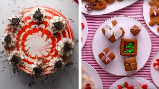 Festive Red Velvet Cheesecake and Other Holiday Recipes  Easy Dessert Recipe Ideas by So Yummy [upl. by Stubbs]