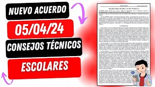 ACUERDO 050424 LINEAMIENTOS PARA LA INTEGRACIÓN OPERACIÓN Y FUNCIONAMIENTO DE LOS CTE [upl. by Anelej919]