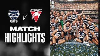 Geelong Cats v Sydney Swans Highlights  2022 Toyota AFL Grand Final  AFL [upl. by Eisdnyl]