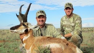 Arizona Trophy Antelope Hunt Boone amp Crockett 85quot Goat [upl. by Dareen]