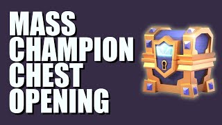 MASS CHESTS OPENING  CLASH ROYALE [upl. by Nosna]