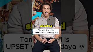 Tom Holland was OFFENDED by Zendaya 💀 [upl. by Rednasela]