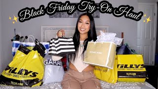 1000 Black Friday TryOn Haul 2022  Vlogmas Day 1 [upl. by Mikaela]