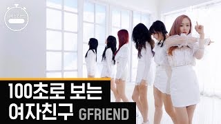 100초 100초로 보는 여자친구 GFRIEND 100sec Choreography [upl. by Brock]