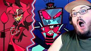 STAYED GONE Hazbin Hotel【COVER By KittenSneeze ftbbyamm】Alastor VS Vox HazbinHotel REACTION [upl. by Savell]