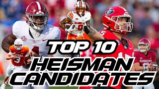 TOP 10 Heisman Candidates Going Into the 2024 College Football Season [upl. by Koralle245]