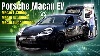 New Porsche Macan EV What We Know [upl. by Ecinehs547]