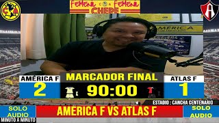 América vs Atlas EN VIVO 🔴 Donde ver y a que hora juega America Femenil vs Atlas Liga MX Femenil hoy [upl. by Herrick]