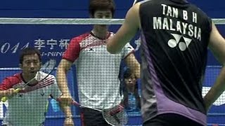 Koo KKTan BH v Jung JSLee YDMDQF Li Ning China Masters 2011 [upl. by Soloman]