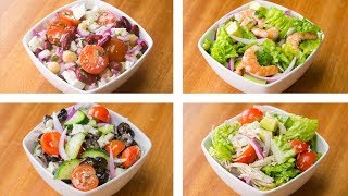 5 Recetas de Ensaladas Para Bajar de Peso Saludables amp Fáciles [upl. by Ansev]