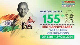 Gandhi Jayanthi Celebration at Vignan [upl. by Daron969]