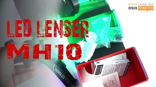 Led Lenser MH10  unboxing si prezentare in romana [upl. by Yeleak]