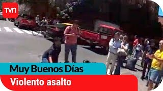 Motochorros arrastraron a mujer para robar su cartera  Muy buenos días  Buenos días a todos [upl. by Smail]