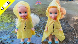 Elsie and Annie RAINY DAY stories for Kids 1 Hour Video [upl. by Lemrej]