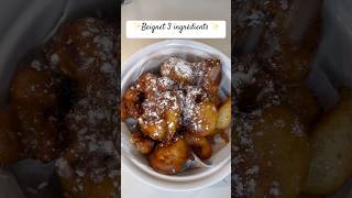 Avec seulement 3 ingrédients ta les meilleurs beignetbeignet recette recettefacile dessertfacile [upl. by Nnaitak]