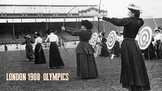 A Look At The 1908 London Summer Olympics A retrospective [upl. by Annauqahs933]