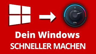 Windows dauerhaft schneller machen [upl. by Ajna]