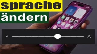Wie macht man iphone 16 schriftgröße ändern  iPhone 16 pro max schriftgröße ändern [upl. by Nyrac]