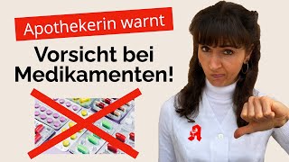 Apothekerin spricht Klartext Willst du chronisch gesund bleiben nimm keine Medikamente voreilig [upl. by Yoshi]