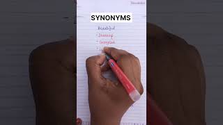 Synonyms english englishforbegginers englishgrammar englishspeaking [upl. by Martres]