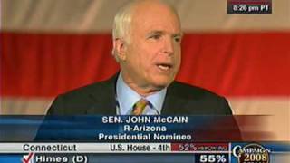 Senator John McCain Election Night Speech Full Video [upl. by Anon]