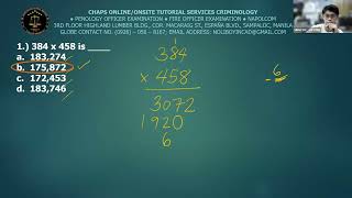 QA Quantitative Reasoning part 1 by CHAPS JD June 2024 [upl. by Nolyk]