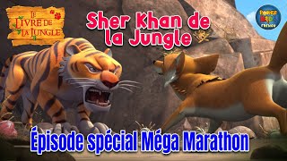 Sher Khan de la jungle  Épisode spécial Méga Marathon  SPÉCIAL SHER KHAN  powerkids français [upl. by Nirra]