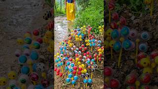 eye candy gummy candy duck candy jungle earth candy  share candy with ants [upl. by Ianej]