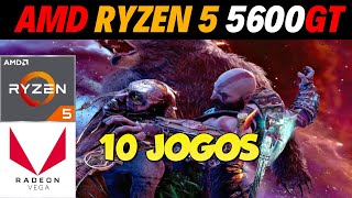 AMD Ryzen 5 5600GT  Teste em 10 jogos  32gb Ram [upl. by Brig717]