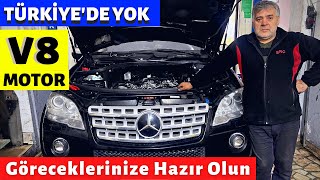 MERCEDES ML450 V8 CDİ Bizi Çok Şaşırttı Soba Borusu Gibi Kurum Var [upl. by Aicirtap117]