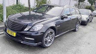 Renntech E63 AMG S212  Stuttgart [upl. by Nrevel]